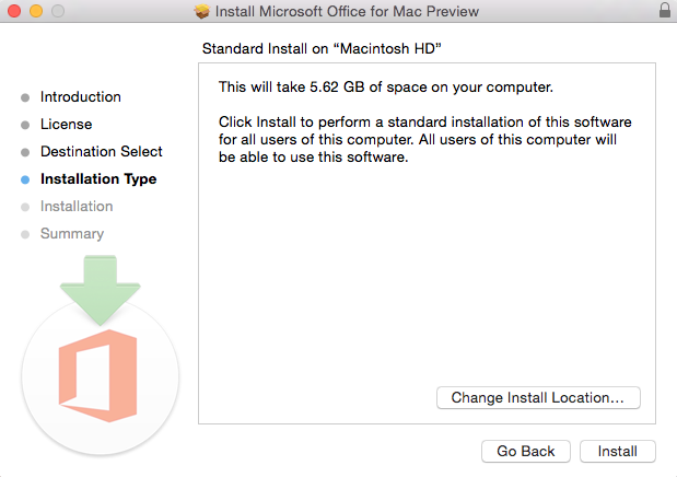 use office for mac 2016